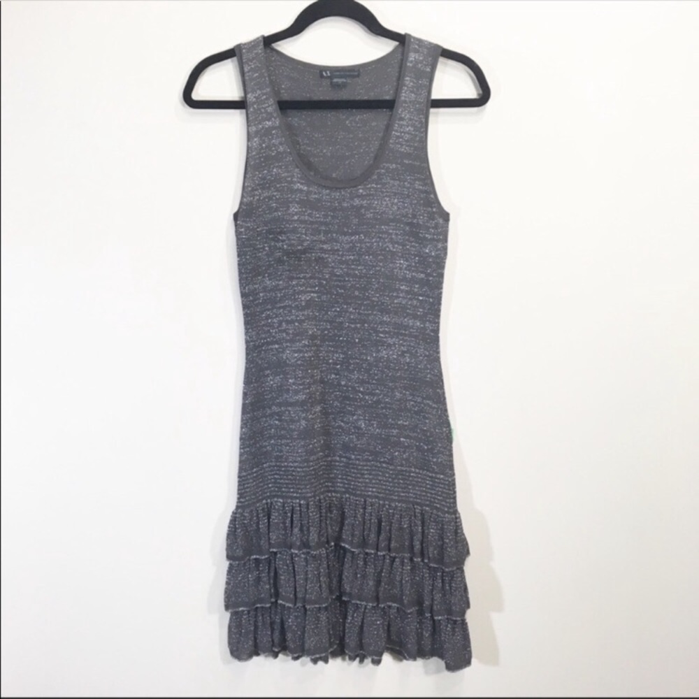 Armani Exchange silver dress
